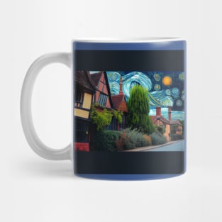 Starry Night Over Godric's Hollow Mug